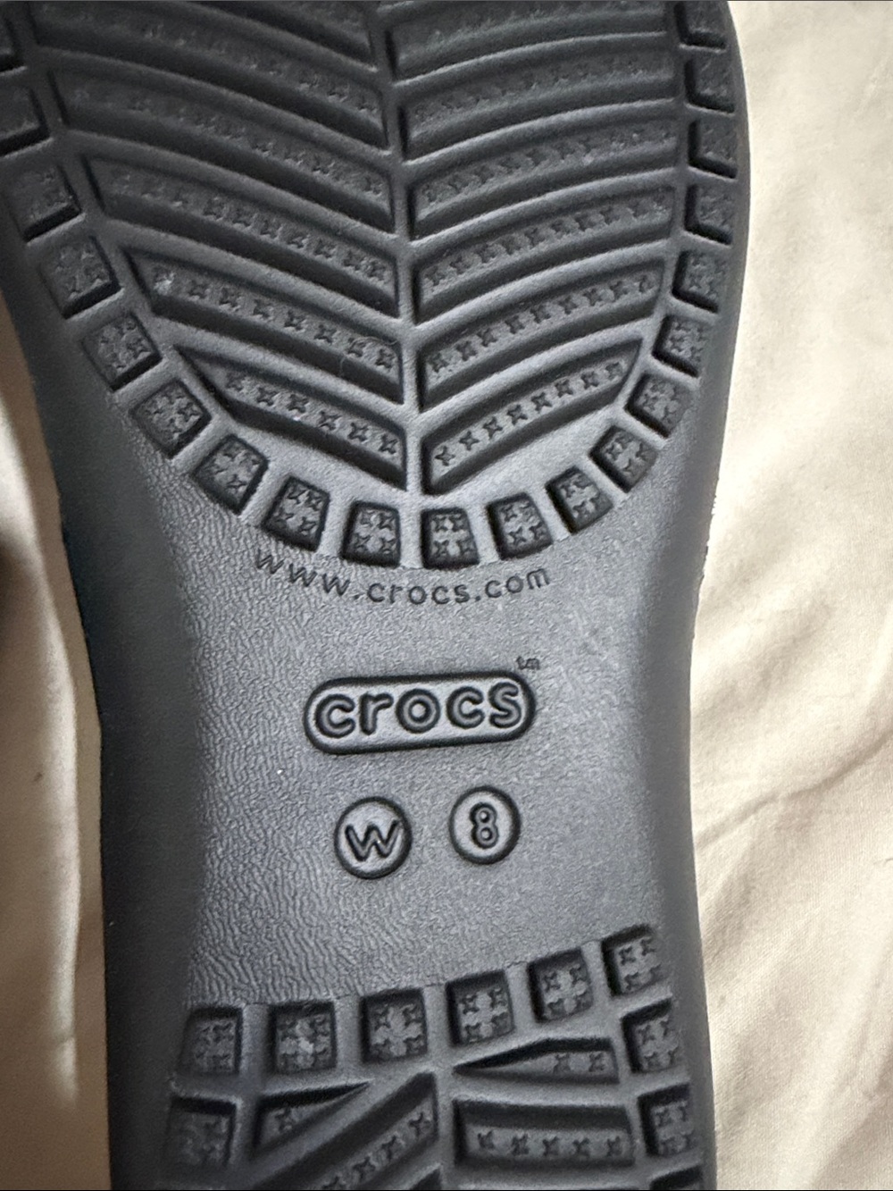 CROCS Black Classic Foam Flip Flops - Picture 4 of 4